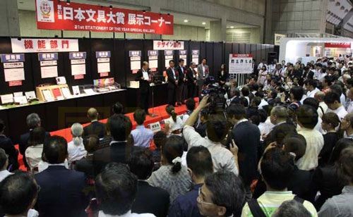 2012年(第21回)日本文具大奖的获奖名单于“国际文具·纸制品展”揭晓。