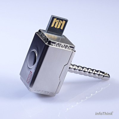 InfoThink《复仇者联盟》雷神之锤造型随身碟8GB珍藏版