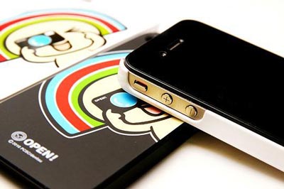 讯想科技IPHONE保护壳 超卡哇伊的OPEN小将又来啰！