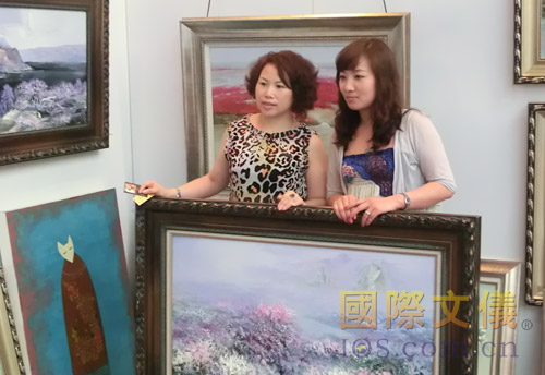 第二届广州艺术品交易博览会(以下简称“艺交会”)现场